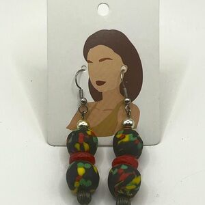 Colorful Beaded Earrings